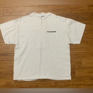 Vintage 90’s Tijuana t-shirt with aztec sun dial on the back